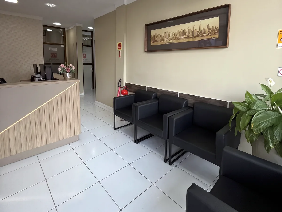 Recepção da Odonto Excellence Indaial